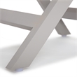 Finch Ashby Bedside Table with Drawer Gray