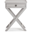 Finch Ashby Bedside Table with Drawer Gray