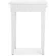 Finch Atwood Side Table with Drawer White