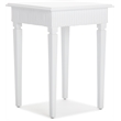 Finch Atwood Side Table with Drawer White