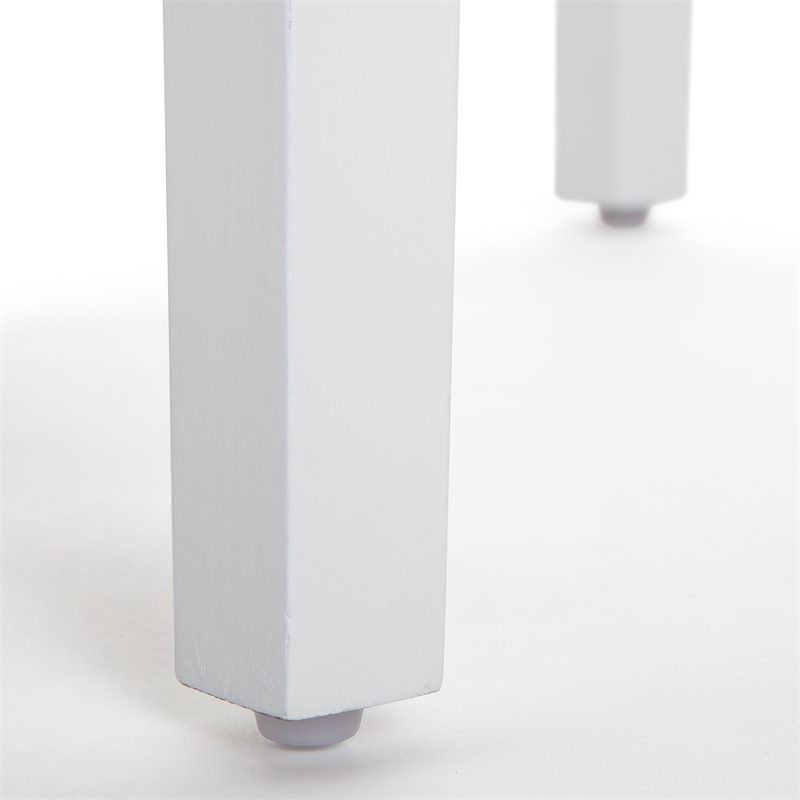 Finch Atwood Side Table with Drawer White