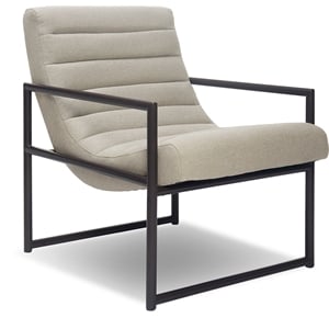 Tommy Hilfiger Dawson Tufted Armchair Beige