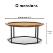 Finch Grayson Coffee Table Light Beige