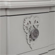 Finch Maslow Side Table with Two Drawers Gray