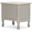 Finch Maslow Side Table with Two Drawers Gray