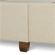 Finch Maxwell Storage Bed with Adjustable Height Headboard King Size Beige
