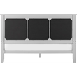 Finch Westport Solid Wood Platform Bed Frame King Size in Gray