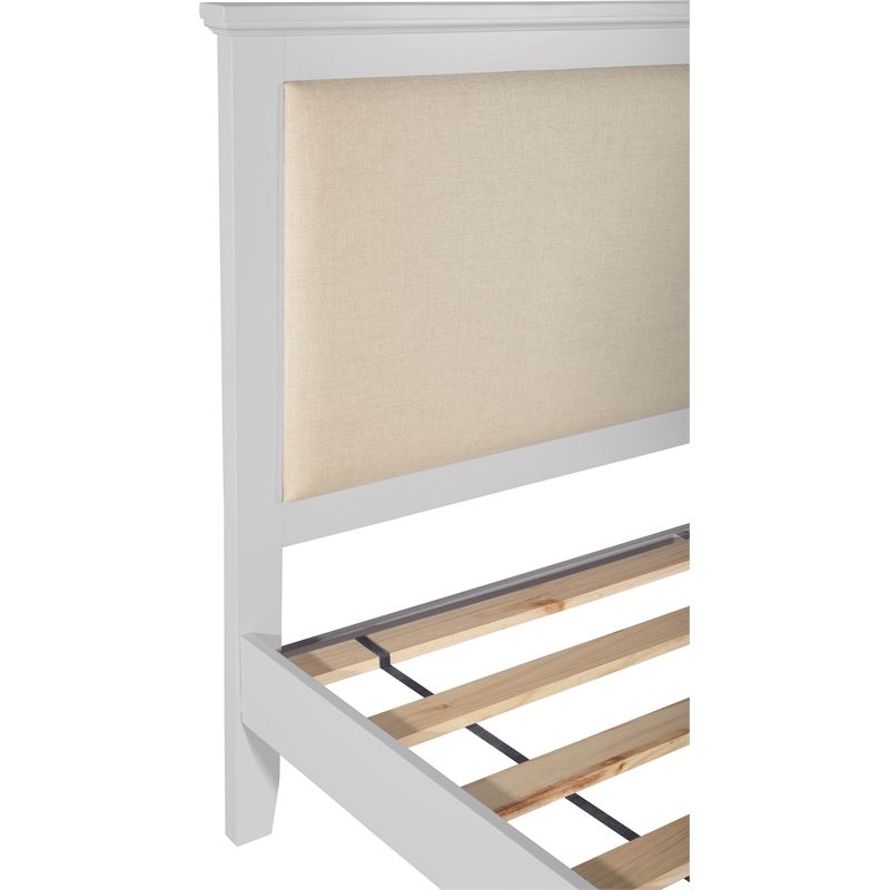 Finch Westport Solid Wood Platform Bed Frame King Size in Gray