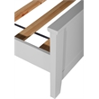Finch Westport Solid Wood Platform Bed Frame King Size in Gray