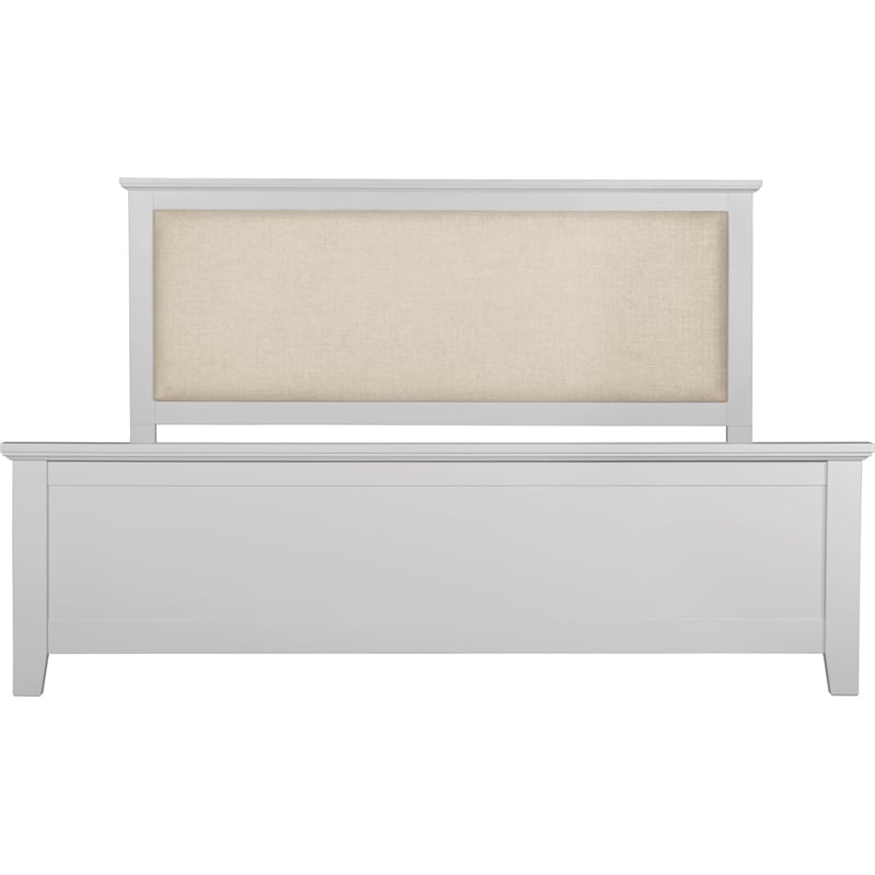 Finch Westport Solid Wood Platform Bed Frame King Size in Gray