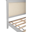 Finch Westport Solid Wood Platform Bed Frame Queen Size in Gray