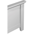 Finch Westport Solid Wood Platform Bed Frame Queen Size in Gray