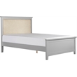 Finch Westport Solid Wood Platform Bed Frame Queen Size in Gray