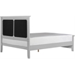 Finch Westport Solid Wood Platform Bed Frame Queen Size in Gray