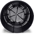Finch Wyred Rattan Side Table with Removable Lid Hourglass Wicker Base Black