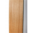 Universal Expert Remus Round Mirror Modern Oak