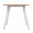 Universal Expert Abacus Extendable Dining Table Modern Oak and White