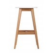 Universal Expert Abacus Barstool Modern Oak and White
