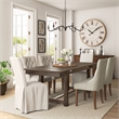 Finch Hayes Parsons Dining Chairs with Removable Slipcover Set of 2 Ivory White