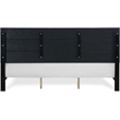 ClickDecor Hudson Leather Bed King Black