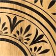 Adore Decor Dahlia Side Table in Natural