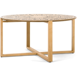 Adore Decor Dahlia Coffee Table Natural