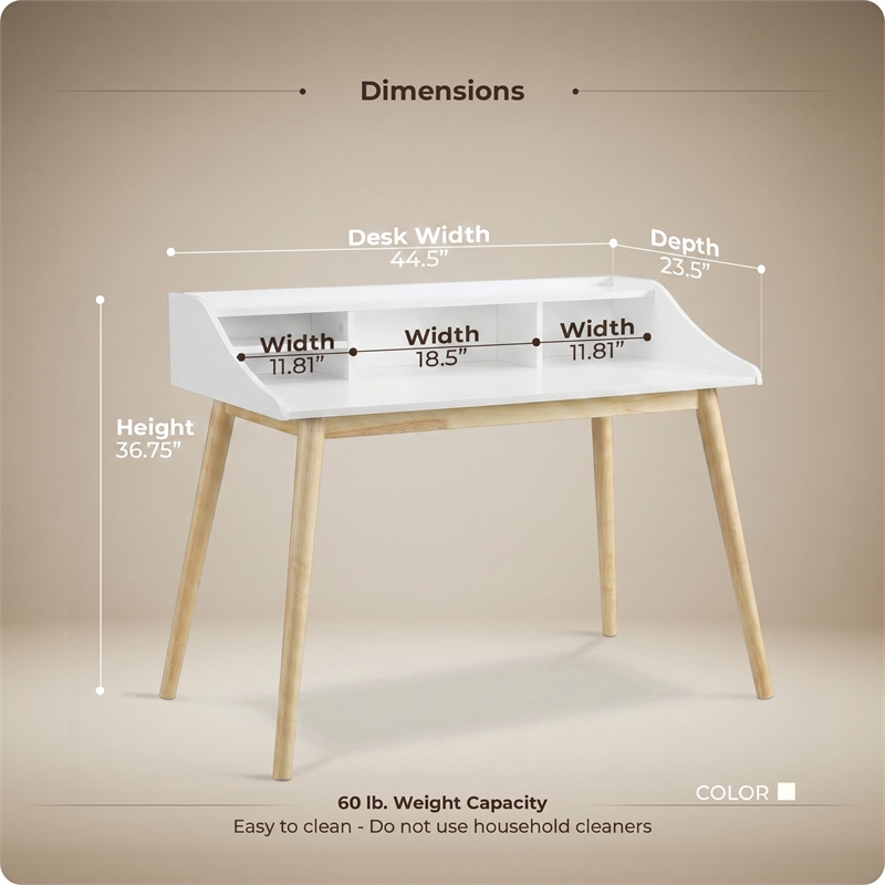 Adore Decor Alton Desk White