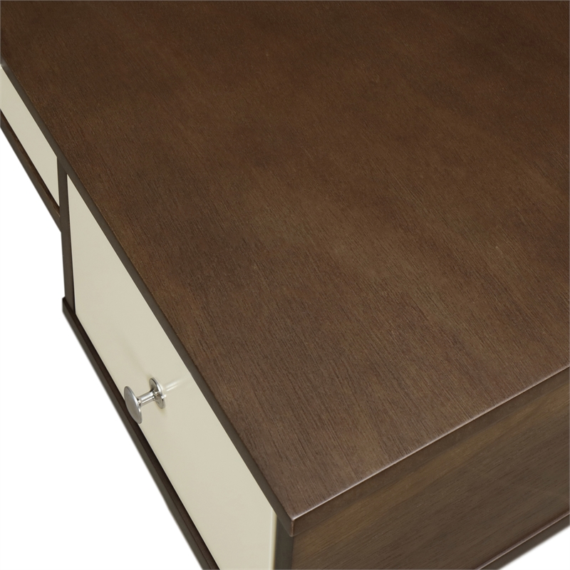 Adore Decor Sutton Wood Writing Desk Brown