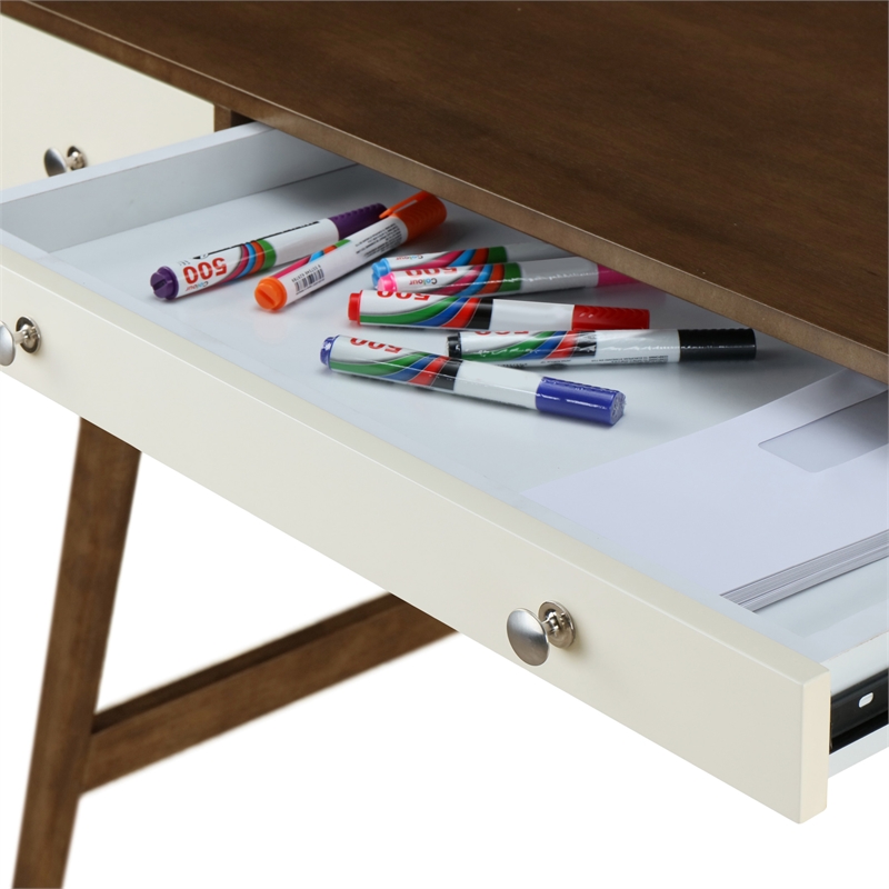 Adore Decor Sutton Wood Writing Desk Brown