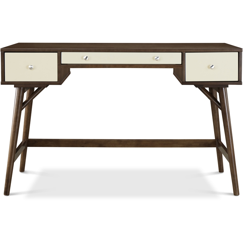 Adore Decor Sutton Wood Writing Desk Brown