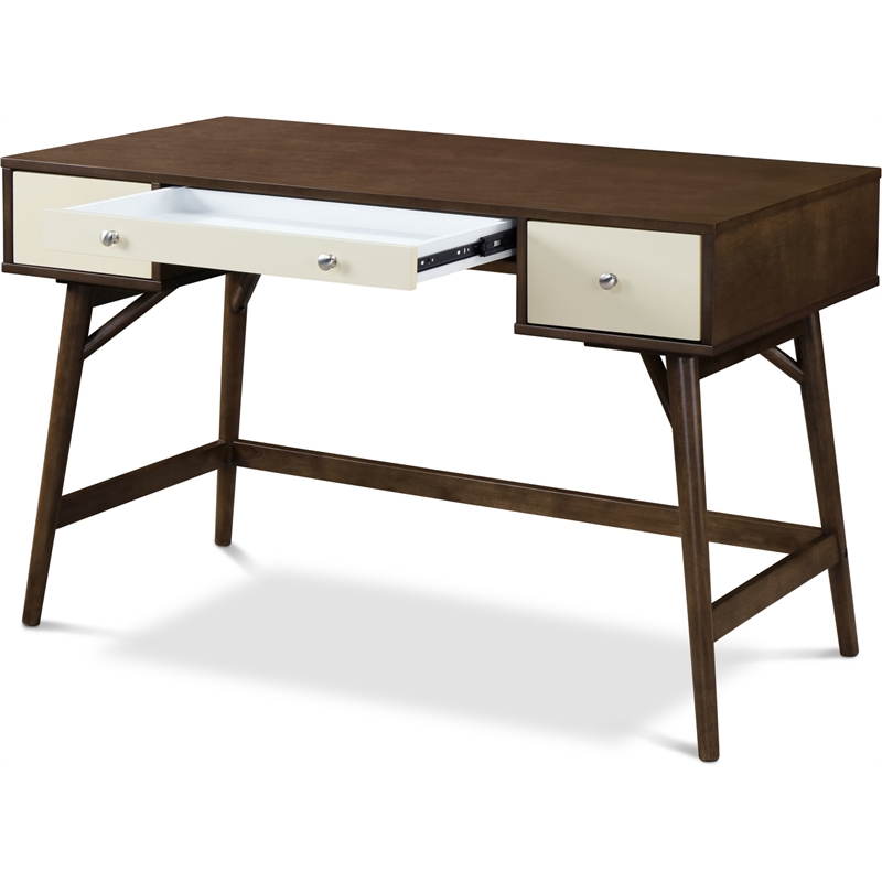 Adore Decor Sutton Wood Writing Desk Brown