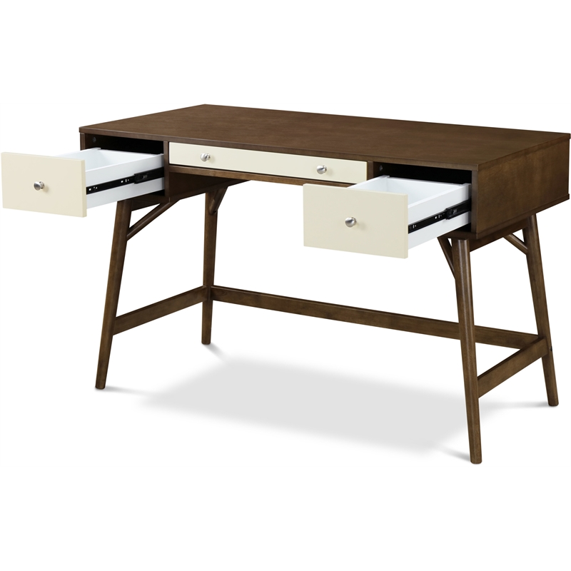 Adore Decor Sutton Wood Writing Desk Brown