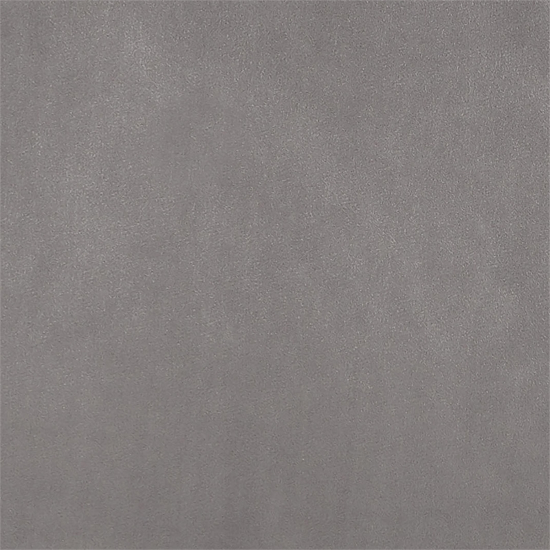 Adore Decor Jolie Modern Pleated Velvet Ottoman in Gray
