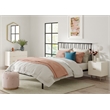 Adore Decor Jolie 2 Drawer Side Table White