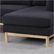 Hallie Black Sherpa Fabric 124