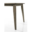 Bistro 9-Pc Walnut Mixed Wood Fin.Dining Set-Extendable Tbl & 8 Linen Chrs