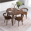 Candida Mid Century Modern Style Solid Wood Walnut 43
