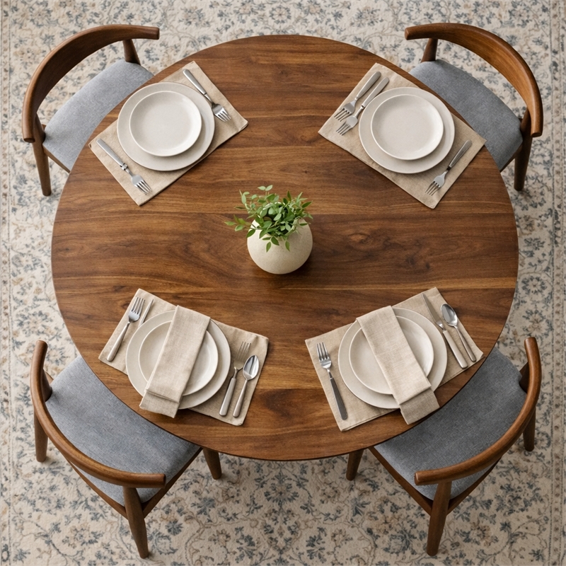 Blake Modern Dining Room and Kitchen Gray Fabric Chair (Set of 2)