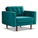 Upholstered Teal