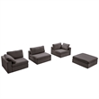 Tesla Mid Century Furniture Style Modular Fabric L-Shaped Comfy Sectional Couch