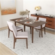 Dolores Mid Century Modern Kitchen Table and Chairs for 4