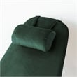 Jayce Modern Indoor Livingroom Velvet Rocking Accent Chair in Green