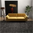 Harriet Mid Century Modern Furniture Style Gold Velvet Living Room Couch