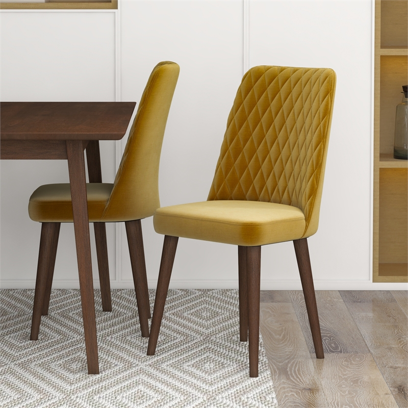 Adelphie Mid Century Modern 5 Piece Dining Room Set