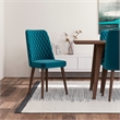Addison 9-Piece Modern Solid Wood Dining Room Table and Chair Set