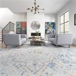 Kartmes Mid-Century Fabric Linen Sofa Set in Light Gray