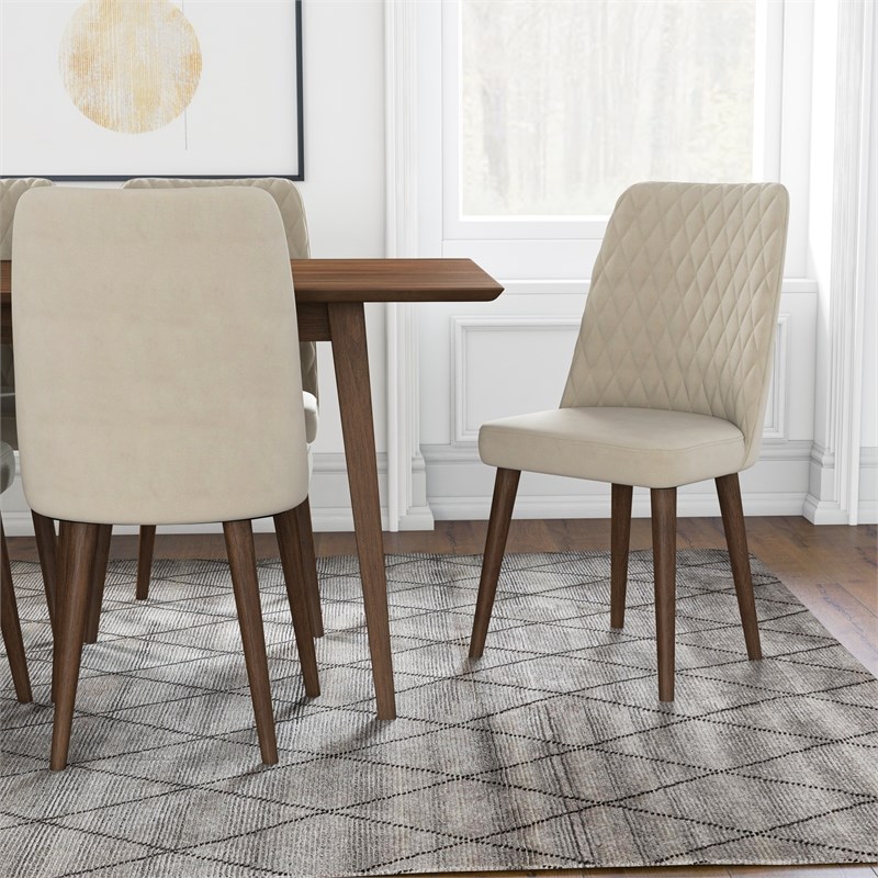 Artem Mid Century Modern 7 Piece Dining Room Set
