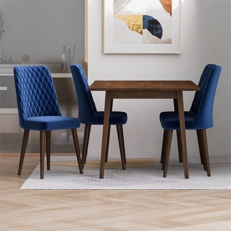 Alpen Mid Century Modern Kitchen Table and Chairs for 4