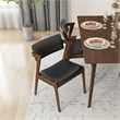Abbet Mid Century Modern Dining Room & Kitchen Table Set for 4