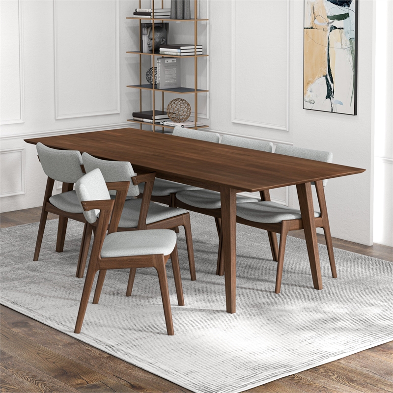 Adrianne Mid Century Modern Solid Wood Kitchen & Dining Room Sets 7